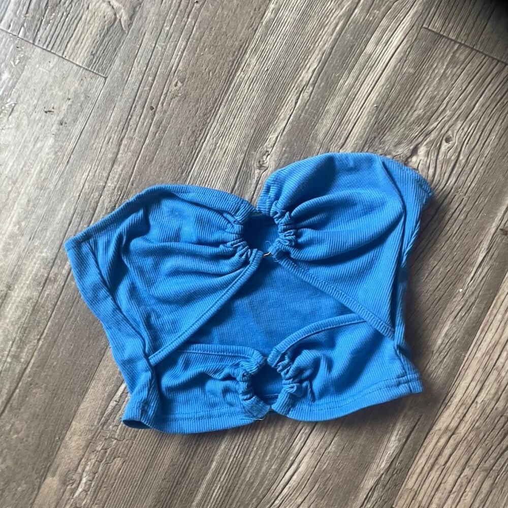 Shein double circle tube top